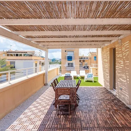 Апартаменты Sella Del Diavolo Terrace Sea View Wi-fi Ac *